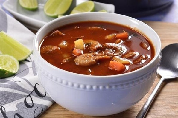 Receta de hoy: Caldo de camarón tradicional