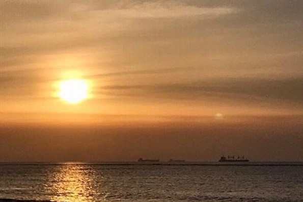 Hoy calor, pero se acerca un norte con rachas de hasta 115 km/hora