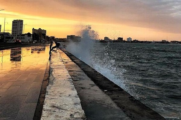 Día fresco para hoy en Veracruz, continuarán los vientos del norte