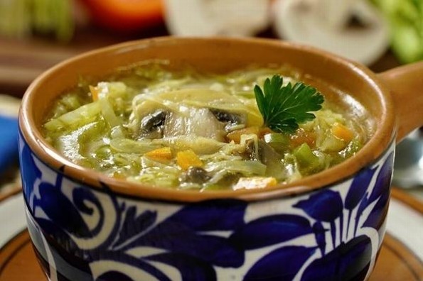 Receta de hoy: Sopa de col para dieta
