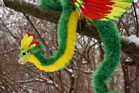Y ahora ... ¡Baby Quetzalcóatl! (+fotos)