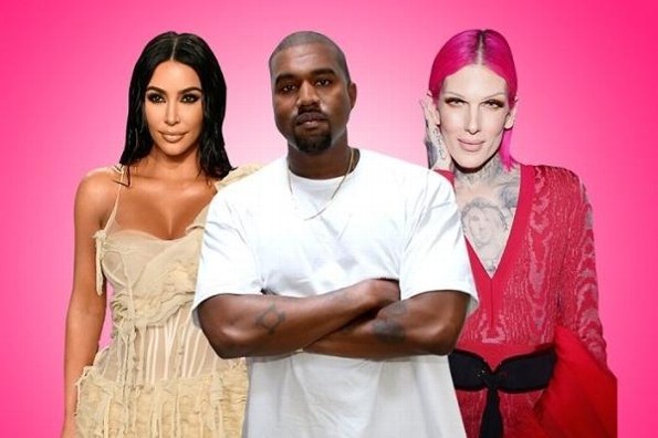 Aseguran que Kanye West engañó a Kim Kardashian con el maquillista Jeffree Star