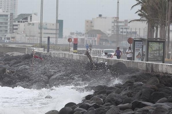 Hoy día fresco a frío en Veracruz; continuará el norte y mañana se reintensificará