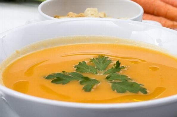 Receta de hoy: Sopa de zanahoria y jengibre