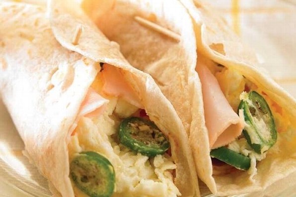 Receta de hoy: Burritos ligeros para cenar
