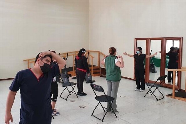 Abre IMSS Veracruz módulo de rehabilitación para pacientes post COVID-19