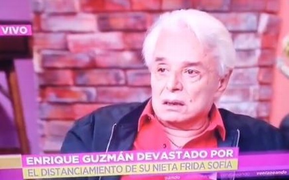 ¡Enrique Guzmán llora en programa de Tv por las acusaciones de su nieta Frida Sofia!