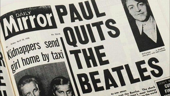 Hace 51 años The Beatles anunciaron su separación