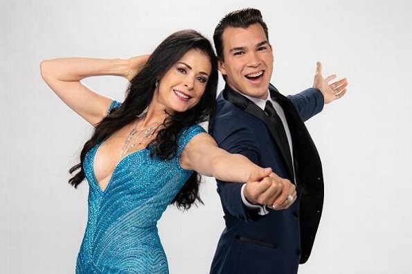 Lourdes Munguía y Brandon 