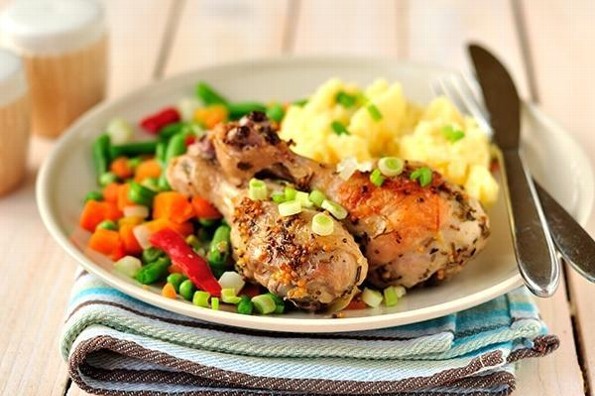 Receta de hoy: Pollo a la jardinera