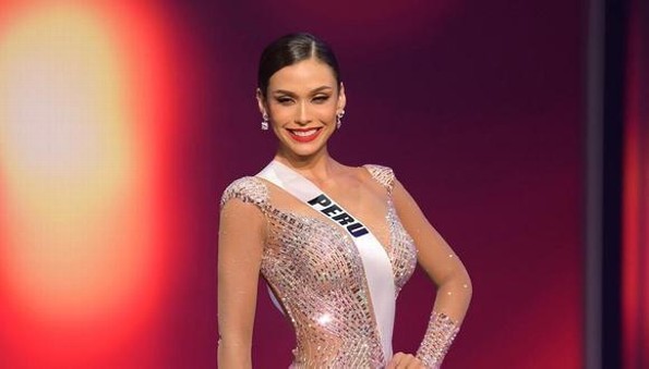 Miss Perú rompe en llanto por no ganar 