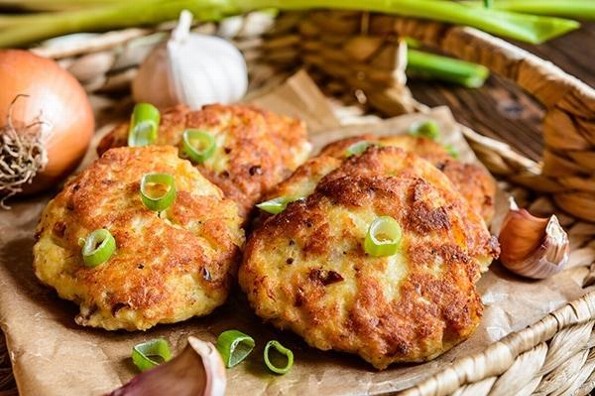 Receta de hoy: Tortitas de pollo