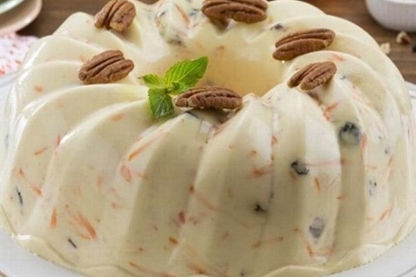 Receta de hoy: Gelatina de zanahoria con piña