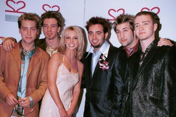 Britney Spears y los NSYNC  en los MTV DE 1999