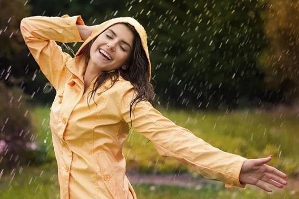 Cinco razones para sentirte optimista los días de lluvia