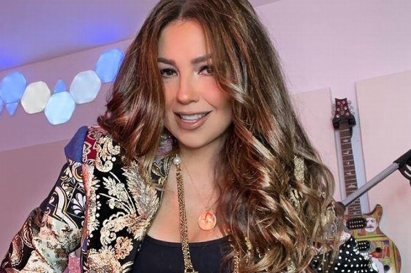  Thalía presume excéntrica receta para disfrutar de una deliciosa pizza (+video)