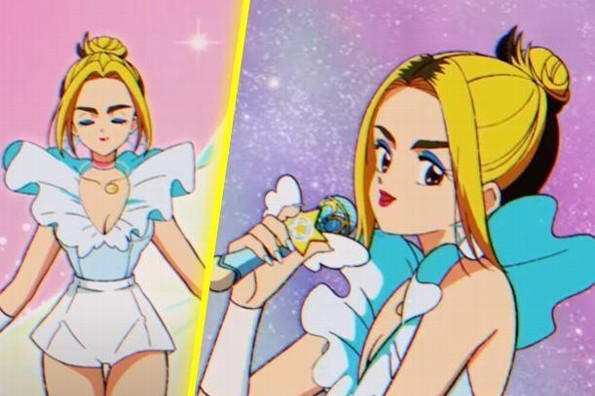 Dua Lipa rinde homenaje a Sailor Moon en el nuevo video de  Dua Lipa rinde homenaje a Sailor Moon en el nuevo video de