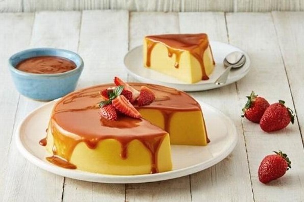 Receta de hoy: Flan de queso sin horno