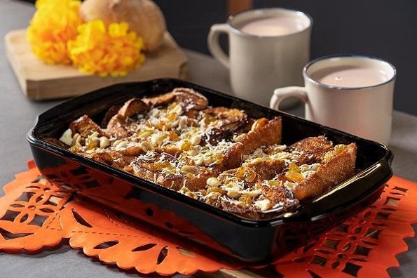 Receta de hoy: Capirotada de pan de muerto