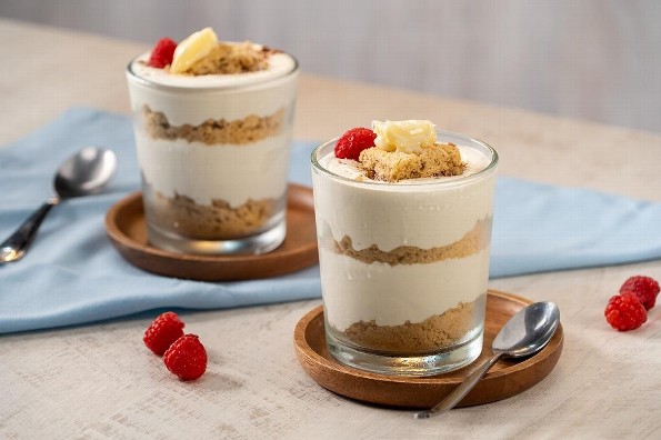 Receta de hoy: Carlota de nuez en vaso