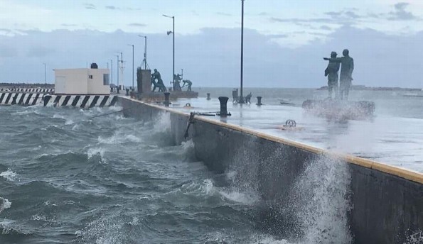 Pronostican rachas de norte de 90 km/h para el fin de semana en Veracruz-Boca del Río