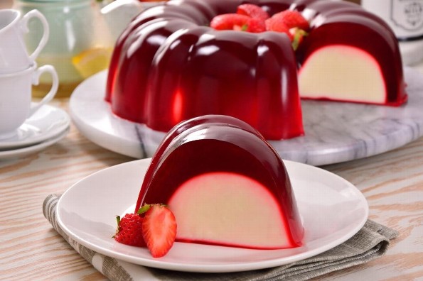 Receta de hoy: Gelatina flotante de vainilla