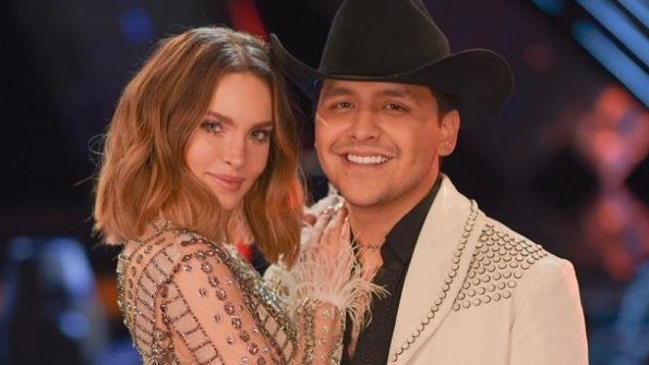 Belinda presume nuevo tatuaje de Christian Nodal (+foto)
