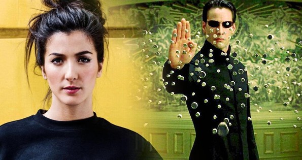  La actriz mexicana Eréndira Ibarra en "The Matrix Resurrections"