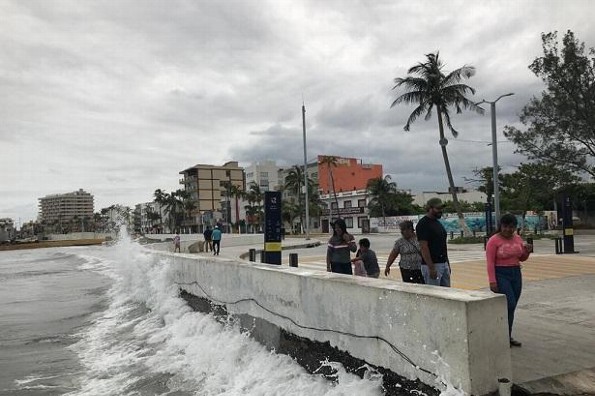 Hoy lunes continuará el norte en Veracruz; checa las rachas