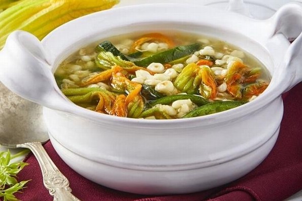 Receta de hoy: Sopa de Flor de calabaza 