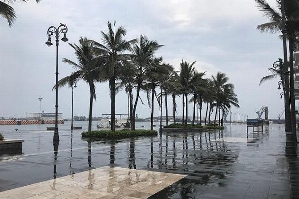 Inicia la semana con norte y lluvia en Veracruz/Boca del Río