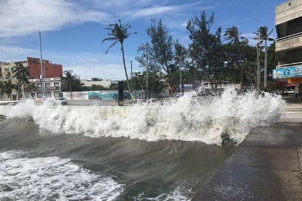 Pronostican nortazo con rachas de hasta 110 km/hora para Veracruz  