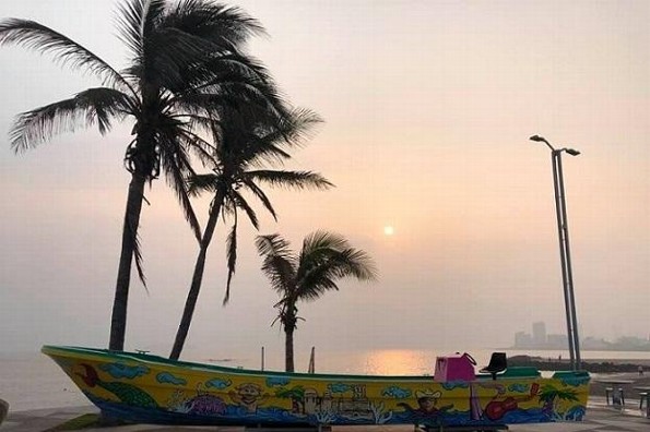 Se recupera la temperatura en Veracruz; pero sigue pronóstico de otro norte
