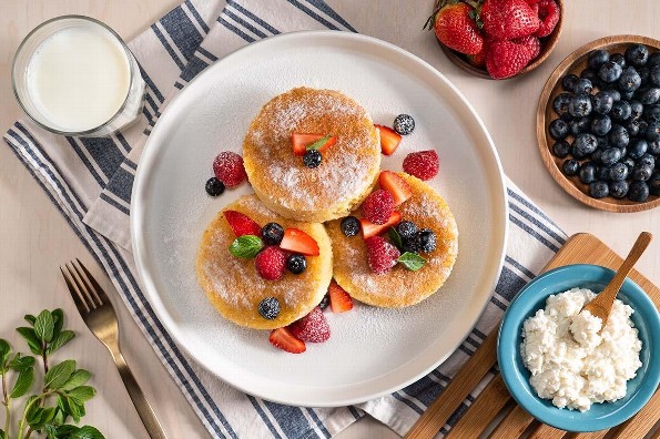 Receta de hoy:  Hot Cakes Saludables