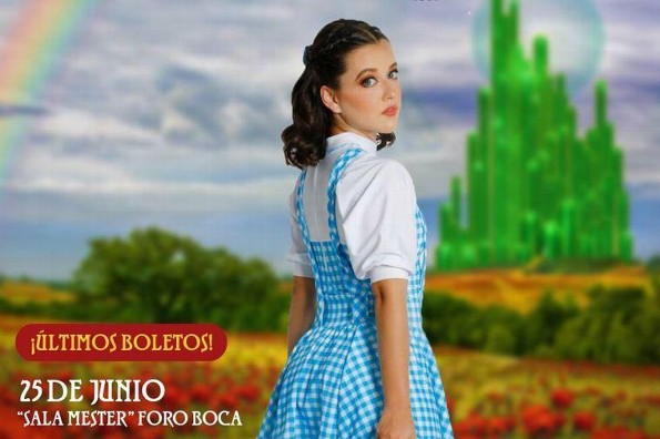 Se presenta El Mago de Oz en Foro Boca este sábado 25 de Junio 