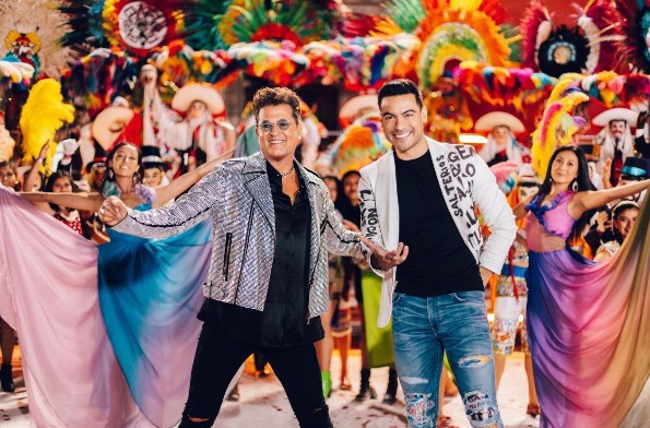 Carlos Rivera rinde espectacular homenaje a Tlaxcala junto a Carlos Vives