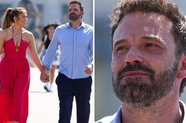 ¡Lo está secando! Así luce Ben Affleck después de su boda con Jennifer López (+memes/fotos)