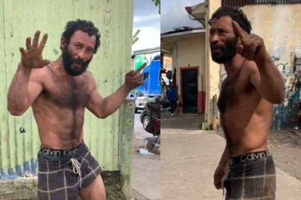 ¿Quién le pone casa? Se viraliza indigente por tremendo cuerpazo (+videos)