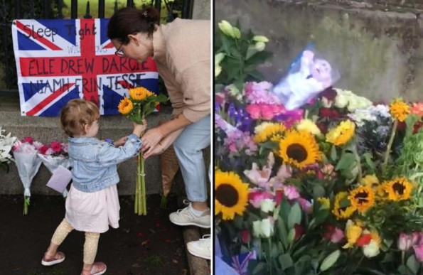 Peluche del Dr. Simi aparece en ofrenda de flores dedicada a Isabel II en Reino Unido