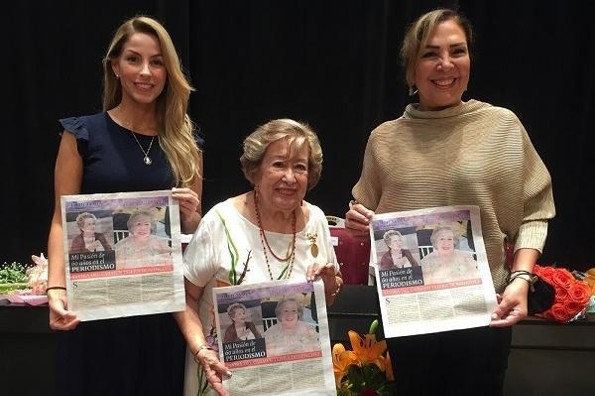 Elvirita del Carmen Tejera celebra 60 años de apostolado periodístico (+fotos)