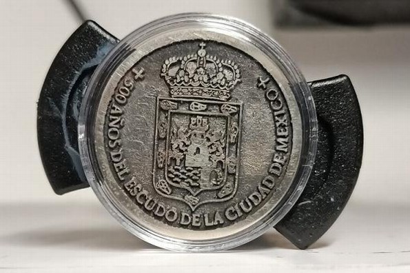 Lanzan moneda por los 500 años del escudo de Veracruz (+fotos)
