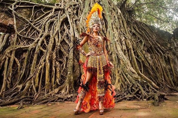 ¡Es de Veracruz! Gana México el Mejor Traje Típico de América en Miss Earth International (+fotos/video)