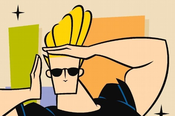 Hoy en Dime si lo sabes  la caricatura fue Johnny Bravo 1995