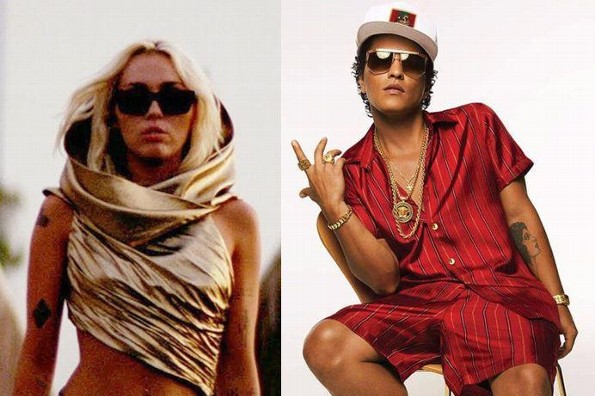 Flowers de Miley Cyrus es la respuesta a exitosa canción de Bruno Mars (+video)