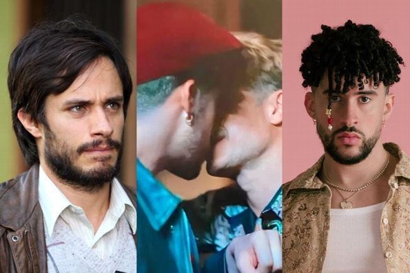 Filtran beso entre Bad Bunny y Gael García (+fotos)