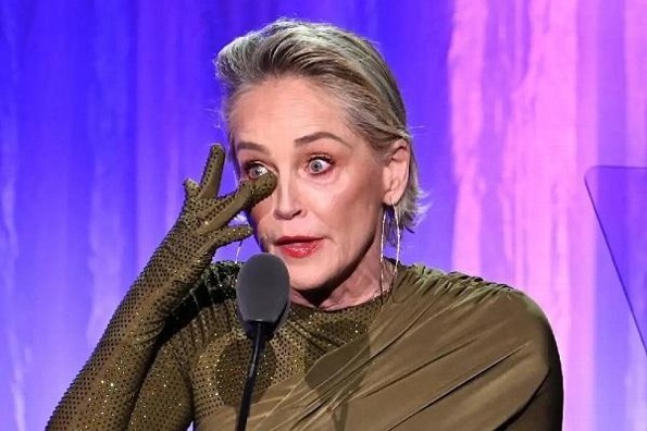 Sharon Stone llora al revelar que perdió la mitad de su fortuna (+video)