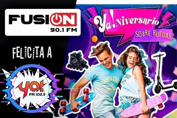 Nuestra estación hermana Ya! FM 102.9 cumple 21 años ¡Felicidades!