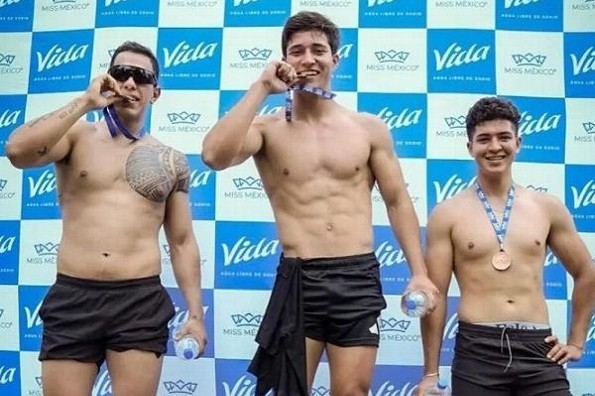 Los hombres más guapos de México realizan en Caoatepec la Carrera 5k