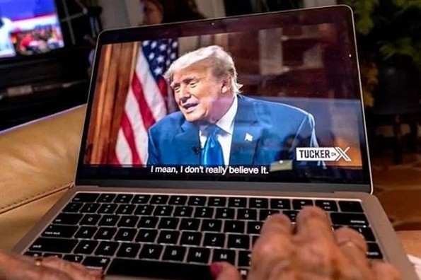 Donald Trump regresa a red social X y presume foto en la cárcel (+foto)