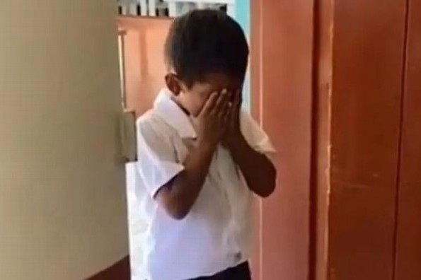 Compañeros le celebran cumpleaños a niño y su reacción conmueve las redes (+video)